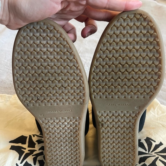 Isabel Marant Beckett High-Top Wedge Sneakers - Picture 7 of 10